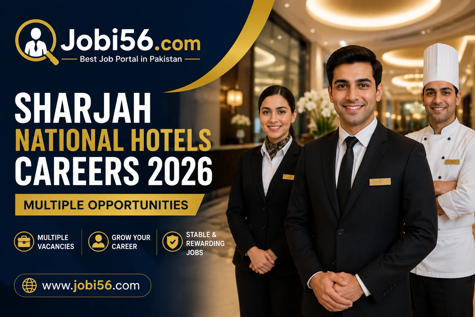 Sharjah National Hotels Careers 2026 | Multiple Hotel Jobs in Sharjah UAE