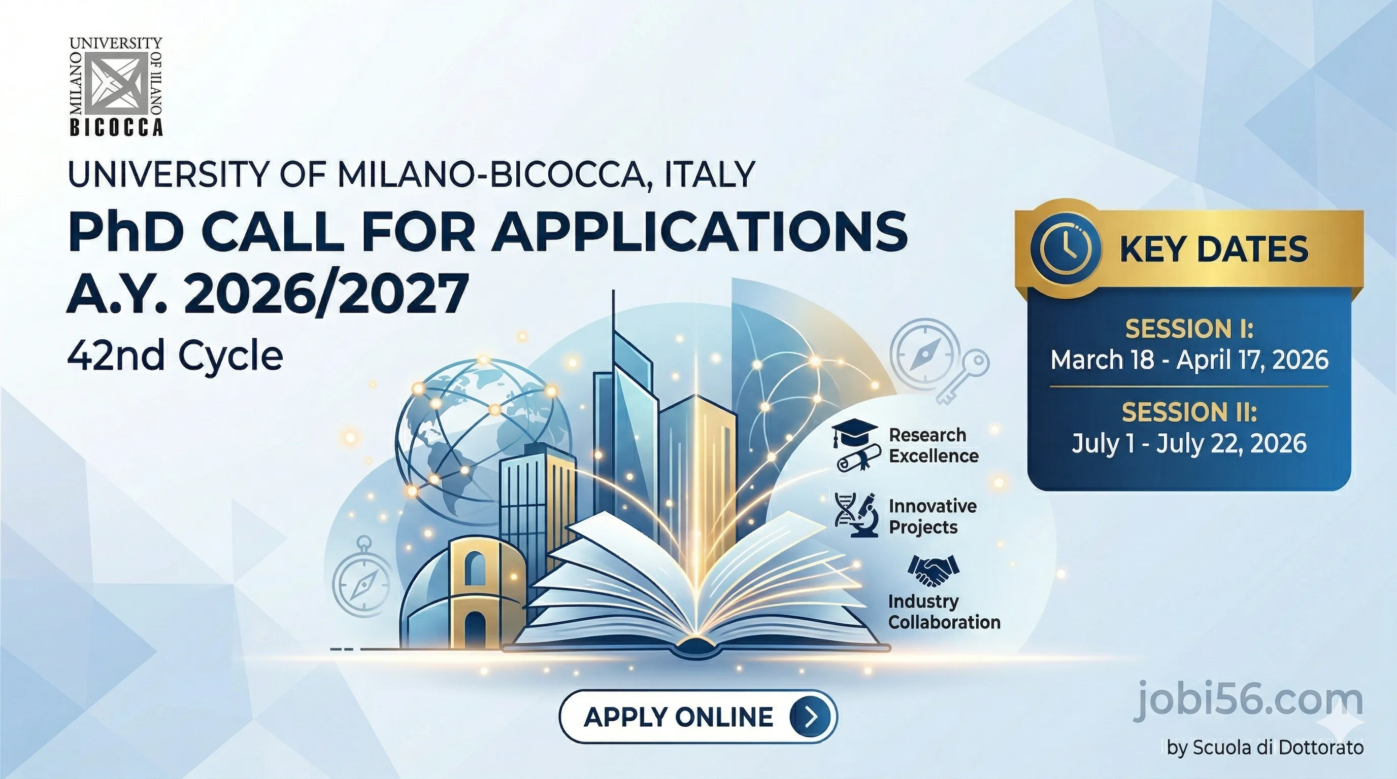 Univcersity of milano biccoa italy PHP Call for Application