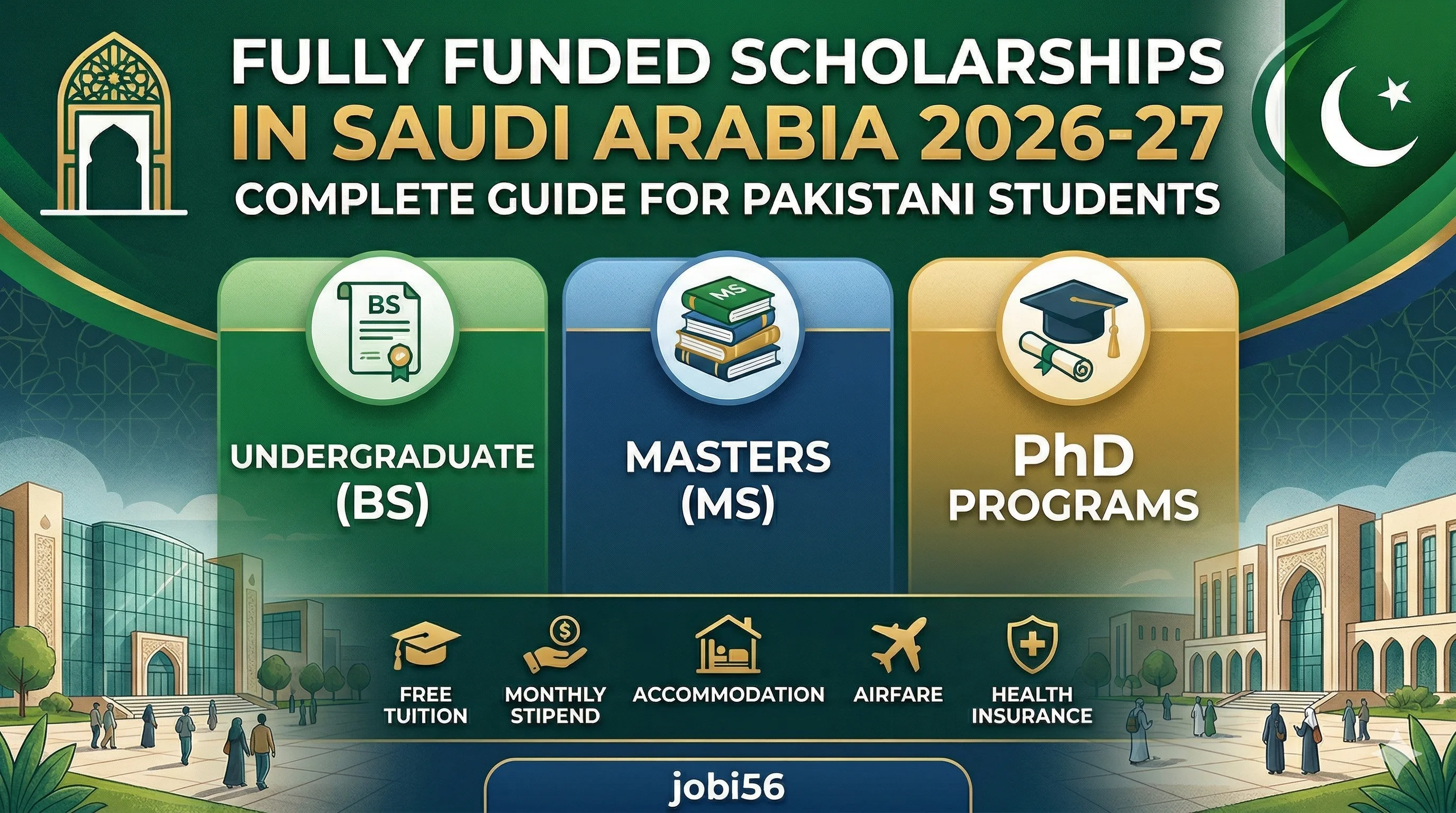Fully Funded Saudi Arabia Scholarships 2026-27