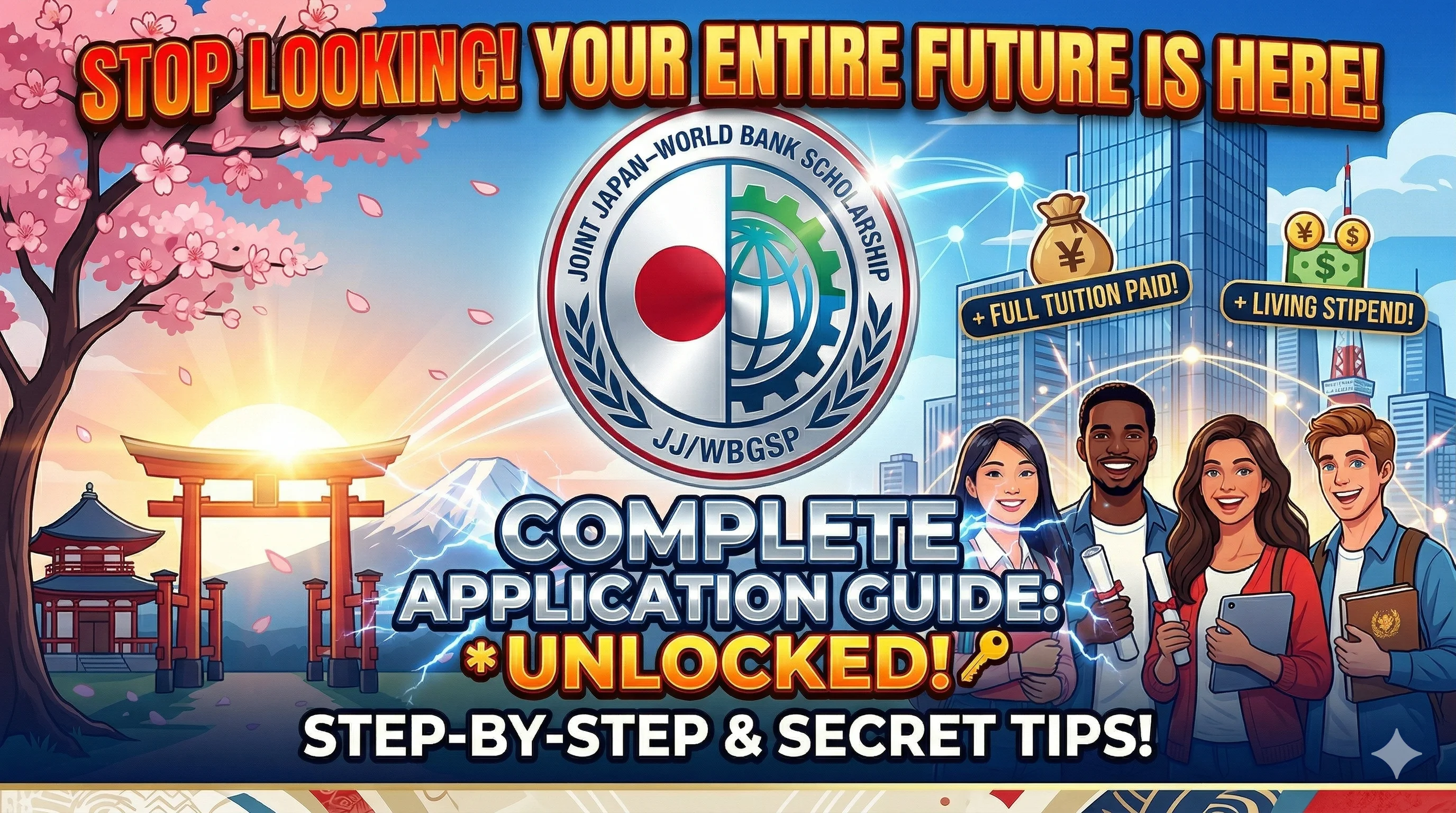 How To Apply For The Japan World Bank Scholarship 2026