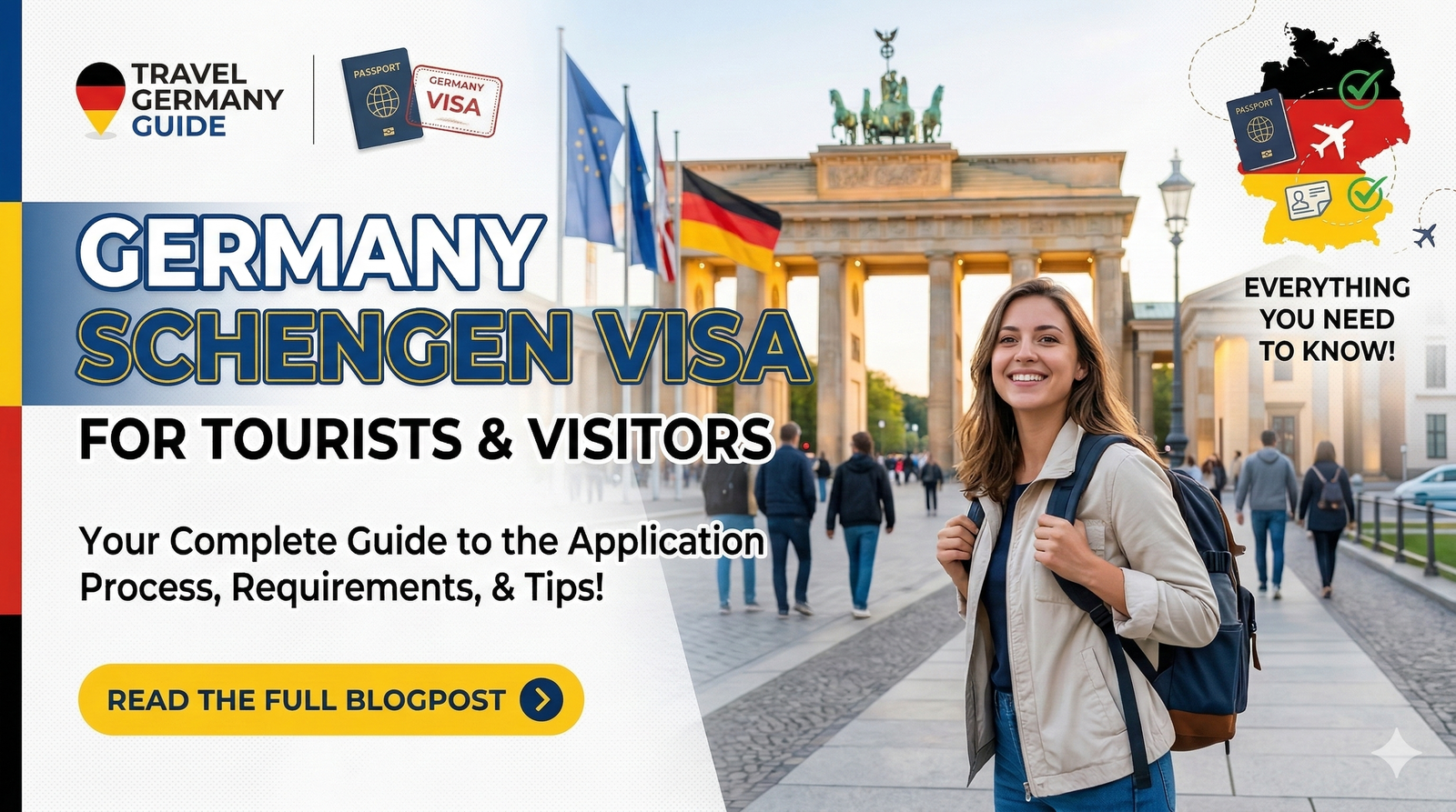 Germany Schengen Visa for Tourists Visitors